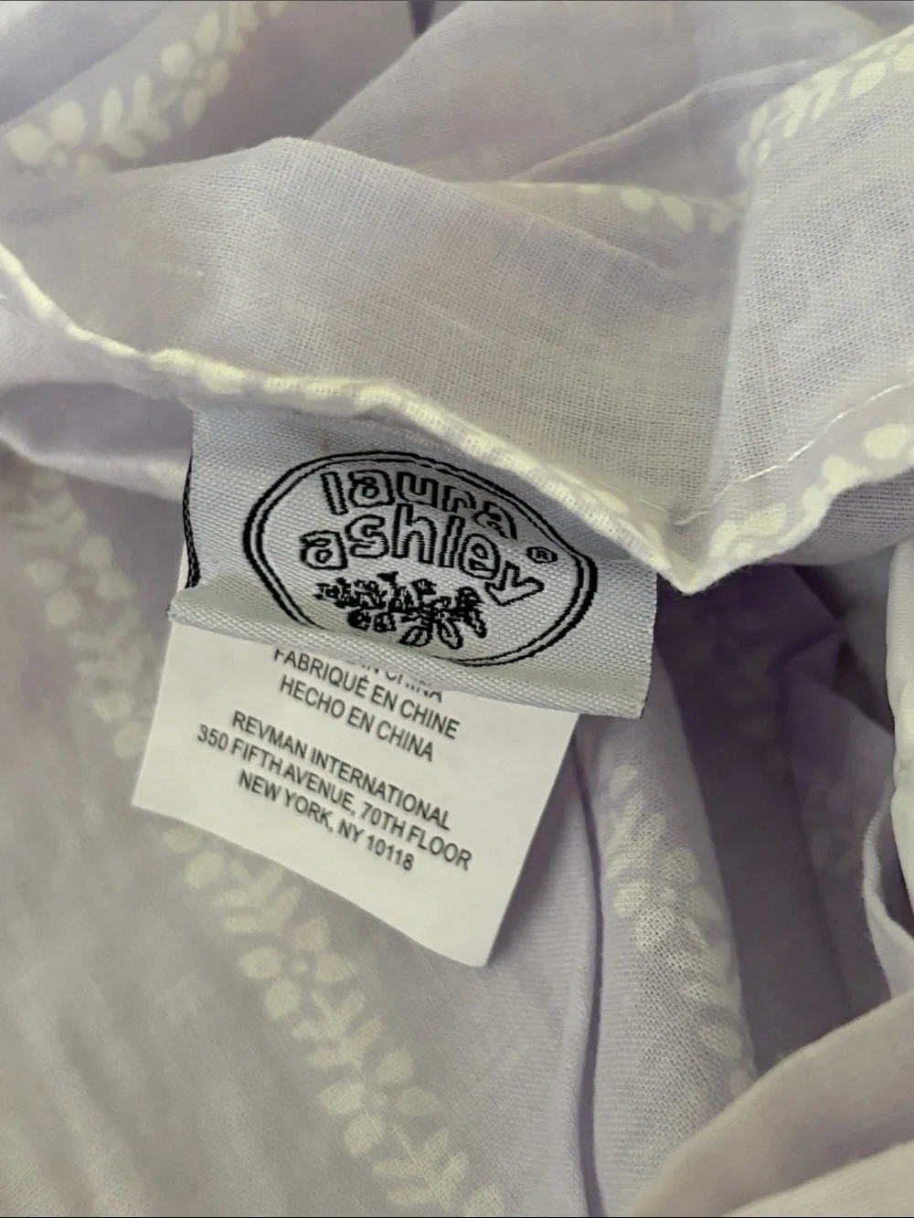 🍓Laura Ashley purple green floral KING SHAMS